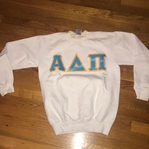 Alpha Delta Pi Letters Crewneck